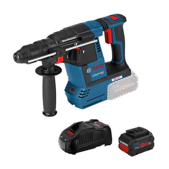 BOSCH Professional akumulatorska udarna bušilica SDS-plus GBH 18V-26 (0615990M3N)