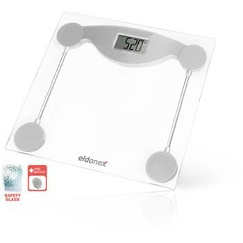 Eldonex BodyFit osobna vaga, digitalna, srebrna