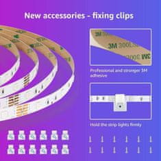 Lepro 15 m Set LED traka RGB IP20 -2 × 7,5 m glazba