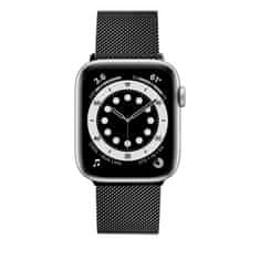 FIXED Mesh Strap za Apple Watch 38/40/41mm, nehrđajući čelik, crna (FIXMEST-436-BK)