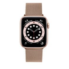 FIXED Mesh Strap za Apple Watch 38/40/41mm, nehrđajući čelik, roza (FIXMEST-436-RG)