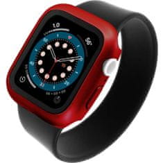 FIXED Zaštitna maskica Pure+ s kaljenim staklom za Apple Watch 40mm, crvena (FIXPUW+-436-RD)