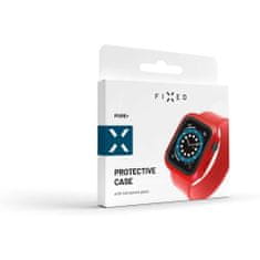 FIXED Zaštitna maskica Pure+ s kaljenim staklom za Apple Watch 44mm, crvena (FIXPUW+-434-RD)