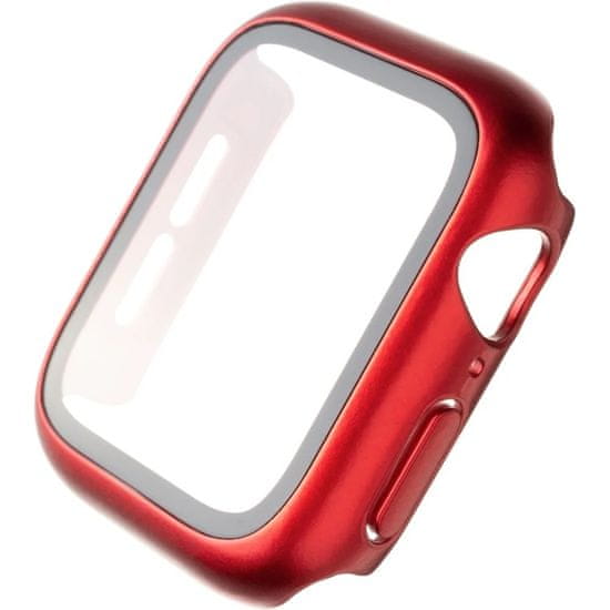 FIXED Zaštitna maskica Pure+ s kaljenim staklom za Apple Watch 40mm, crvena (FIXPUW+-436-RD)