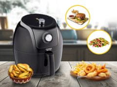 Cuisinier Deluxe friteza, XXL, 5L, bez ulja - 80% manje masti, 1600 - 1800 W