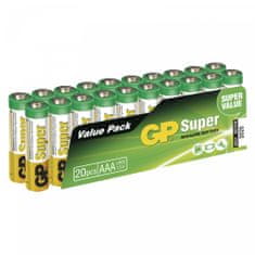 GP Super LR03 baterije, AAA, 20 komada