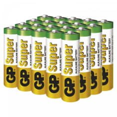 GP SUPER alkalne baterije, AA, LR6, 20 komada