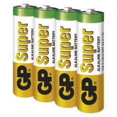 GP Alkalické baterie GP Super (AA), 4 ks