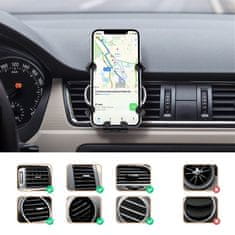 Ugreen Gravity držač za telefon u automobilu crne boje