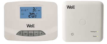 Well Termostat Room Digital, LCD, bežična, programirajući, dobro termički-wp