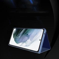 MG Clear View preklopna maska za Samsung Galaxy S23 Ultra, ružičasta