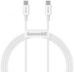 BASEUS Catys-B02 podatkovni kabel, Supirior Quick Charge, 100 W, USB-C, bijela