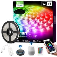 Lepro WIFI 5m Set LED traka RGB IP20 - glazba