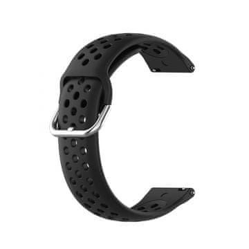 BStrap Silicone Dots remen za Garmin Venu 2S, black