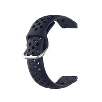BStrap Silicone Dots remen za Garmin Venu 2S, dark blue