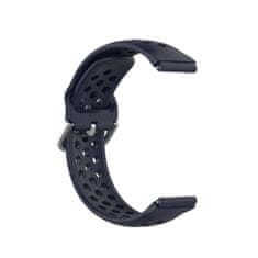 BStrap Silicone Dots remen za Garmin Venu 2S, dark blue