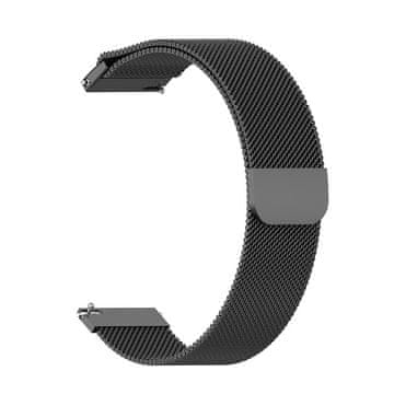 BStrap Milanese remen za Garmin Venu 2S, black
