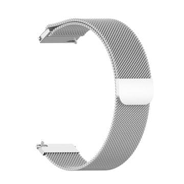 BStrap Milanese remen za Garmin Venu 2S, silver