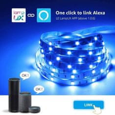 Lepro WIFI 10m Set LED traka RGB IP20 - 2x5m 5050 SMD