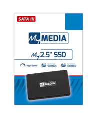 Verbatim MyMedia SSD disk, SATA III, 2.5, 256 GB (69280)