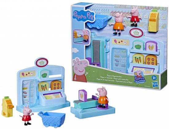 Hasbro Peppa Pig set za igru - Supermarket