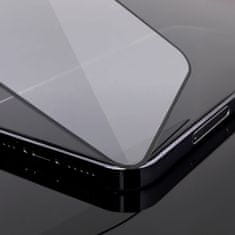 WOZINSKY SET 2x Kaljeno staklo za cijeli zaslon s okvirom za iPhone 15 Pro Max crno