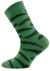 čarape s krokodilom, za dječake, 23 - 26, zelene (201369)