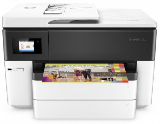 HP inkjet pisač OfficeJet Pro 7740 WF AiO