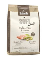 Bosch Plus Adult hrana za pse, bez žitarica, 2,5 kg, piletina & banana