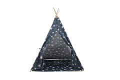 Aga4Kids Dječji Teepee Zvijezde Tamno plava