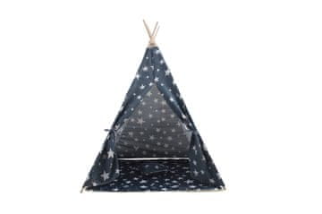 Aga4Kids Dječji Teepee Zvijezde Tamno plava
