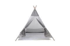 Aga4Kids Dječji Teepee ZigZag Bijeli
