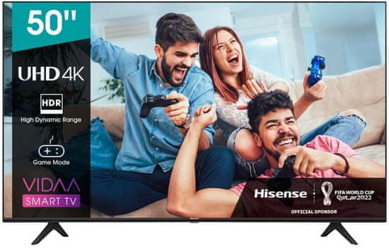 Hisense 50A7100F 4K UHD DLED televizor, Smart TV