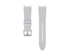 Samsung remen za sat za Galaxy Watch 4/4 Classic Ridge, sportski, silikonski, m/l, srebrni