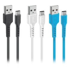 SBS podatkovni kabel USB A, Type C, 1,2 m, set 3