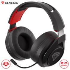 Genesis Selen 400 bežične gaming slušalice s mikrofonom