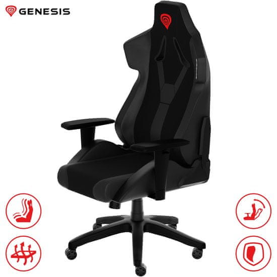 Genesis Nitro 650 gaming stolica, crna