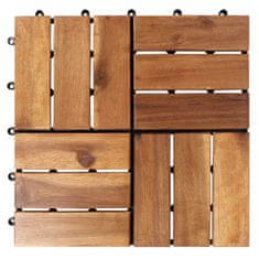 Linder Exclusiv Akacijeve terasne pločice 30x30 cm 22 komada