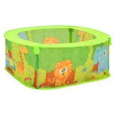 Vidaxl Suhi bazen s 50 loptica za djecu, 75x75x32 cm