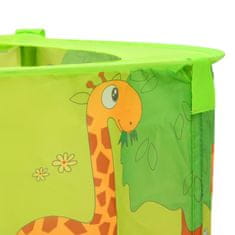 Vidaxl Suhi bazen s 50 loptica za djecu, 75x75x32 cm