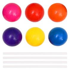 Vidaxl Suhi bazen s 50 loptica za djecu, 75x75x32 cm