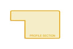 Innova GALWAY okvir plastični A4 crni