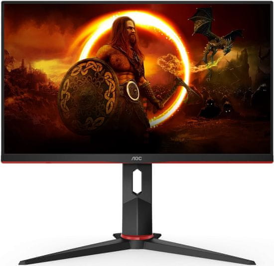 AOC 24G2ZU/BK LED monitor, 23,8, FHD, IPS, 240Hz, 0,5 ms, gaming