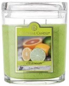 Colonial Candle Citrus Woods mirisna svijeća, 623 g