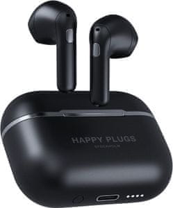 prekrasne luksuzne slušalice Happy Plugs Hope, Bluetooth tehnologija, lagana udobna kutija za punjenje, mikrofon za hands-free pozive, Biomaster tehnologija za ubijanje bakterija