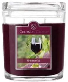 Colonial Candle Fine Merlot mirisna svijeća, 623 g