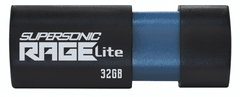 Patriot Supersonic Rage Lite USB 3.2 memorijski ključ, 32 GB, 120MB/s (PEF32GRLB32U)
