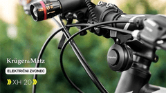 Krüger&Matz Biciklistički valjak XH20, 3-Mochi, 2x5W, 2000mah, zvono, 5-melodija, 130db