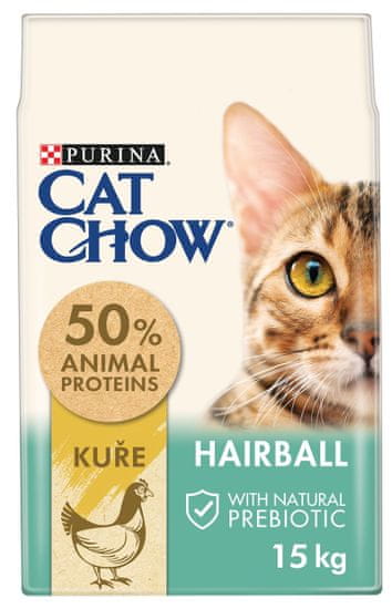 Purina Cat Chow hrana za mačke Special Care Hairball, 15 kg