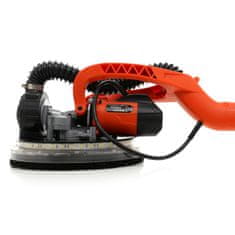 Kraft&Dele 1460W teleskopska žirafa za mljevenje s LED trakom + usisna vreća i kofer